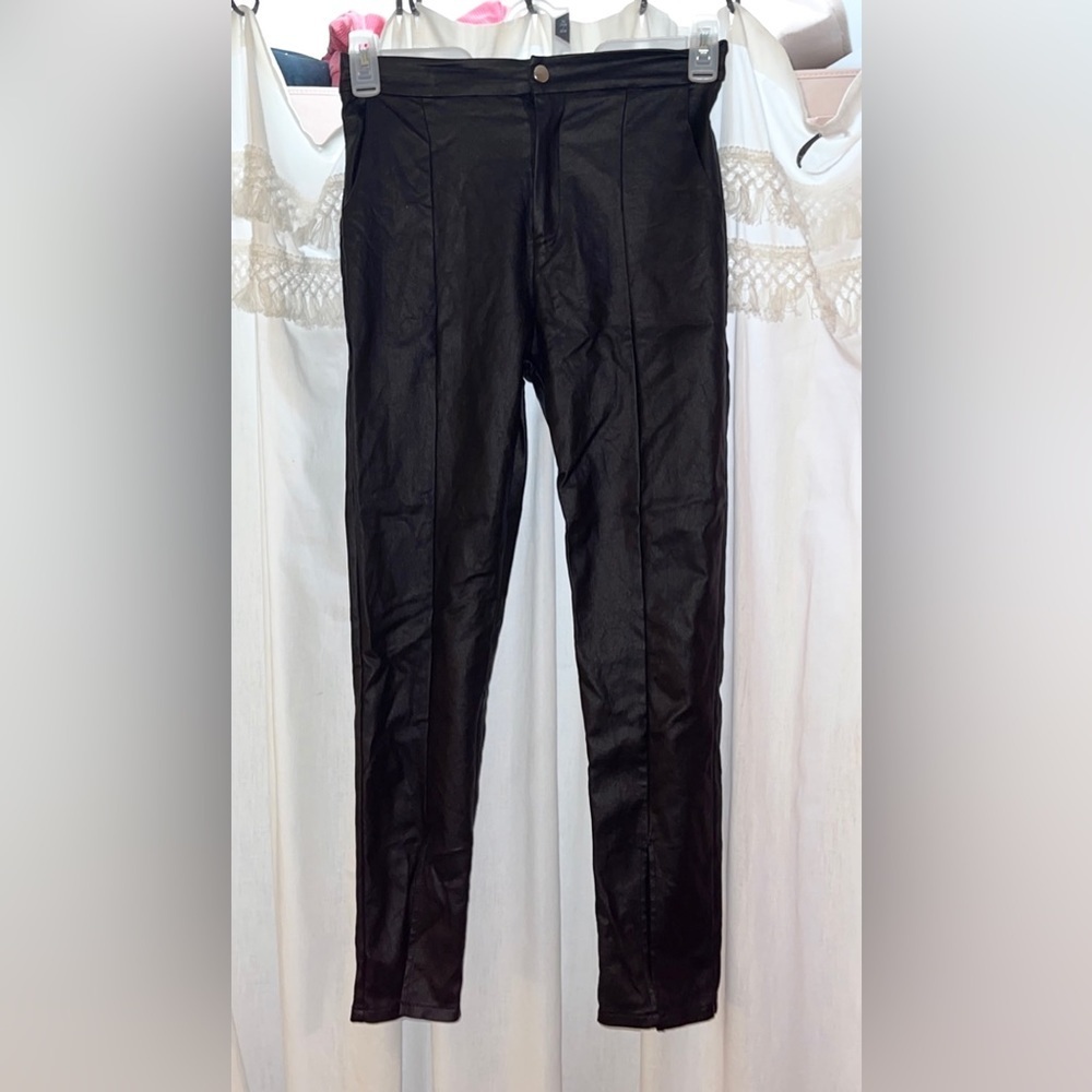 Prince Polly Faux Leather Pants - Picture 1 of 4